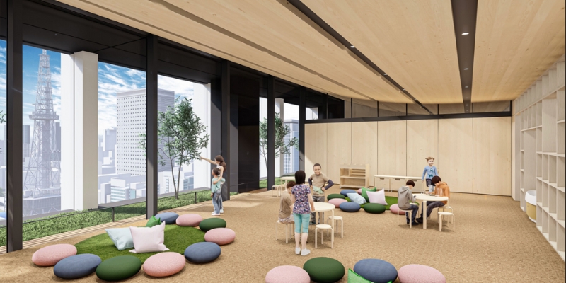 Rendering photo of what HEI Nagoya Sakae will look like