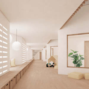 HEI Schools Design Interior hallway 400 x 400