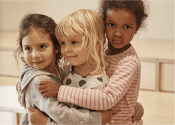 Empathy and Compassion in ECE - girls hugging