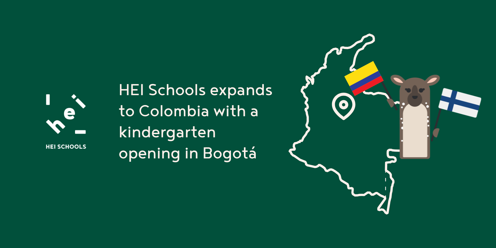 HEI Schools expands to Colombia with a kindergarten opening in Bogotá