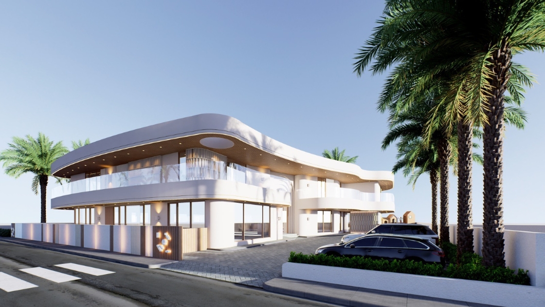 Projection of HEI UAE Learning center in Dubai