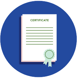 HEI certificate diploma icon 2