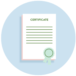 HEI certificate diploma icon 6