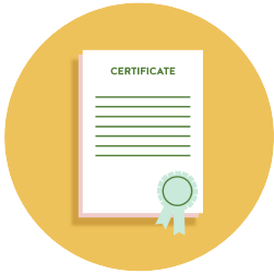 HEI certificate diploma icon 120x120-94-96