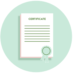 HEI certificate diploma icon 120x120-94-99