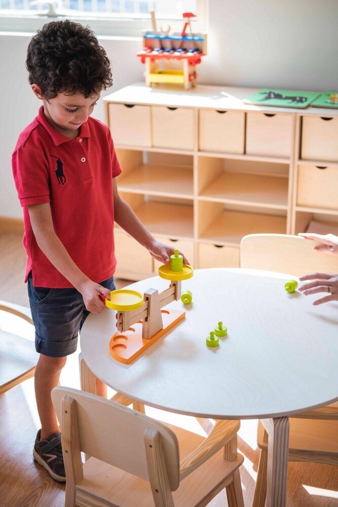 HEI Schools New Cairo accommodates children from babies to six years old. The spaces have been designed to enhance creativity for different age groups.